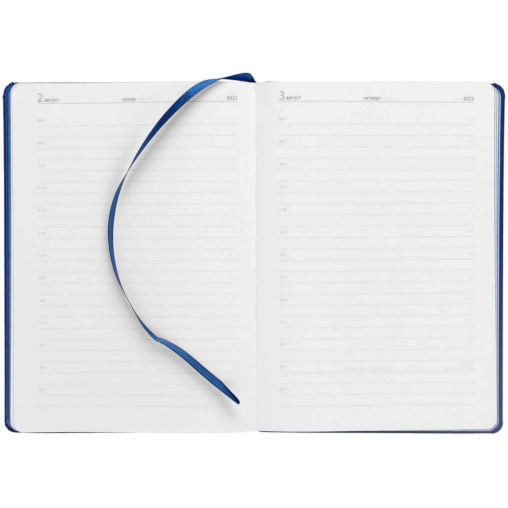 Ежедневник Must, датированный, синий / Миниатюра WWW (1000)