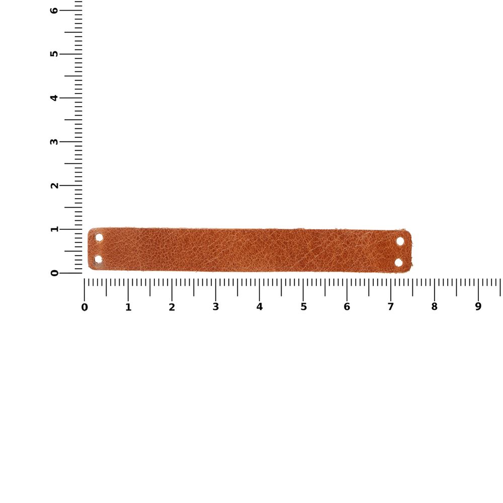Лейбл кожаный Gimel, S, горчичный / Миниатюра WWW (1000)