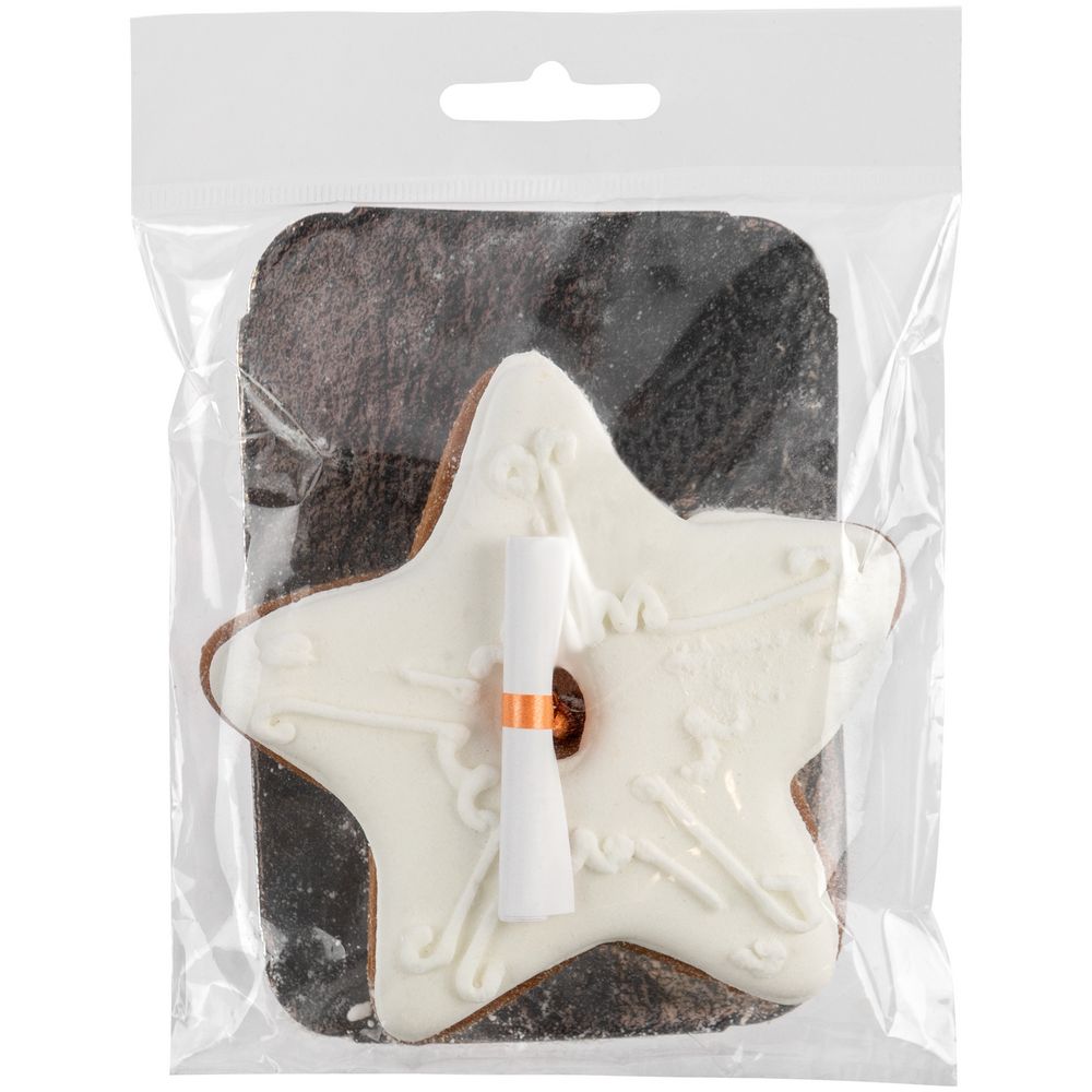 Печенье с предсказанием «Звездочка», белое / Миниатюра WWW (1000)