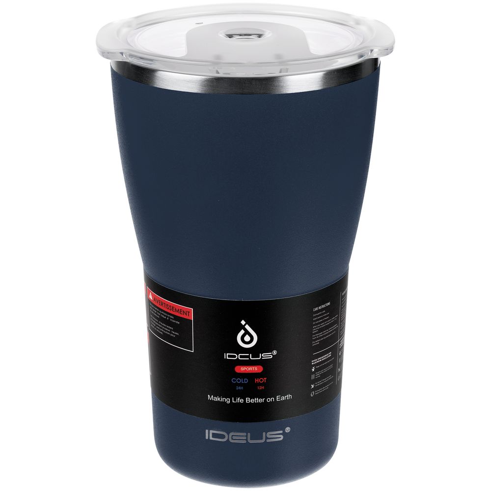 Термостакан Sapporo, темно-синий / Миниатюра WWW (1000)