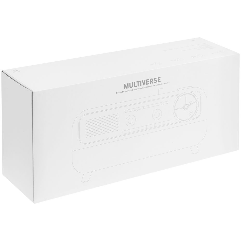 Bluetooth-колонка с часами и подсветкой Multiverse / Миниатюра (упак) (1000)