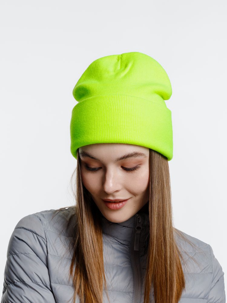 Шапка Urban Flow, салатовый неон / Миниатюра WWW (1000)