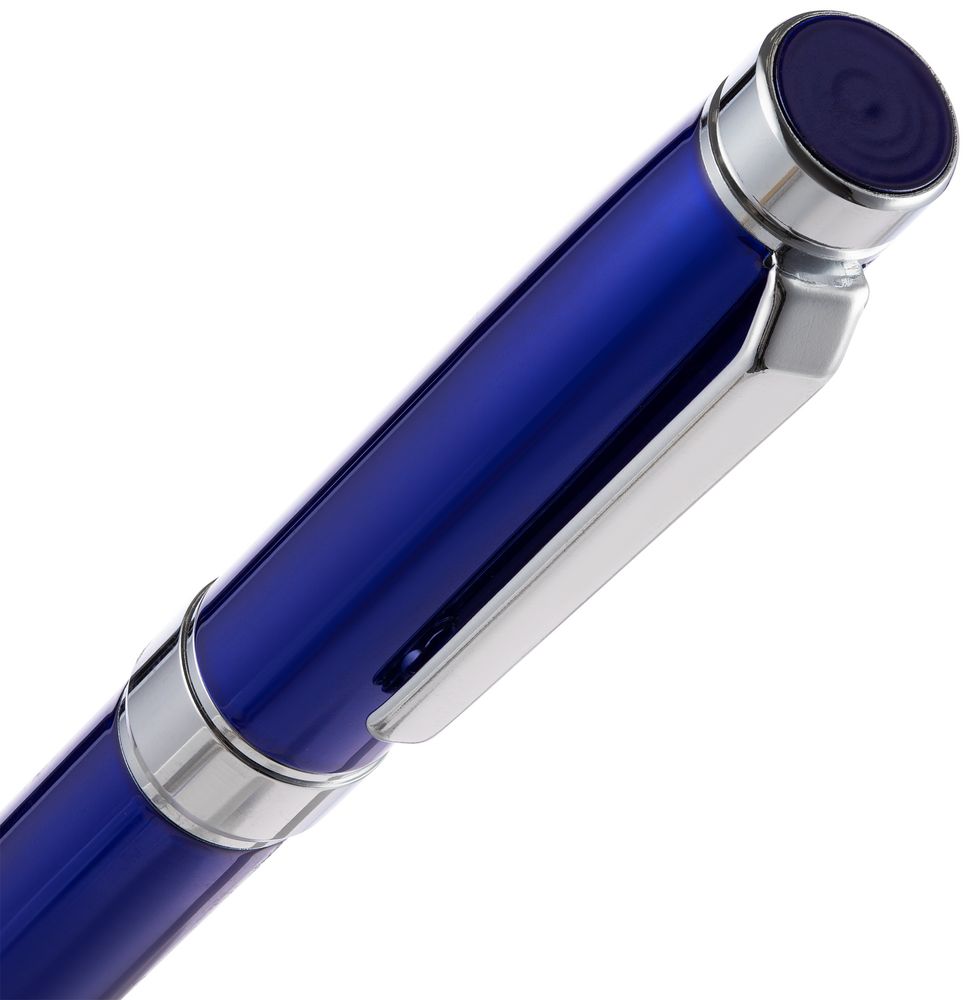 Ручка шариковая Broad Ring, глянцевая, темно-синяя / Миниатюра WWW (1000)