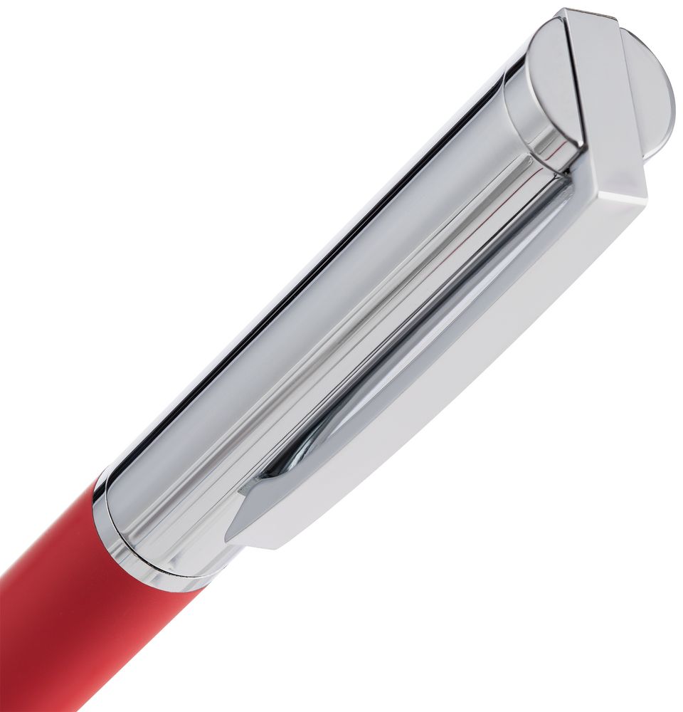 Ручка шариковая Eyeshot Soft Touch, темно-красная / Миниатюра WWW (1000)