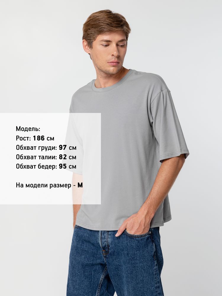 Футболка унисекс оверсайз Street Vibes, серая / Миниатюра WWW (1000)