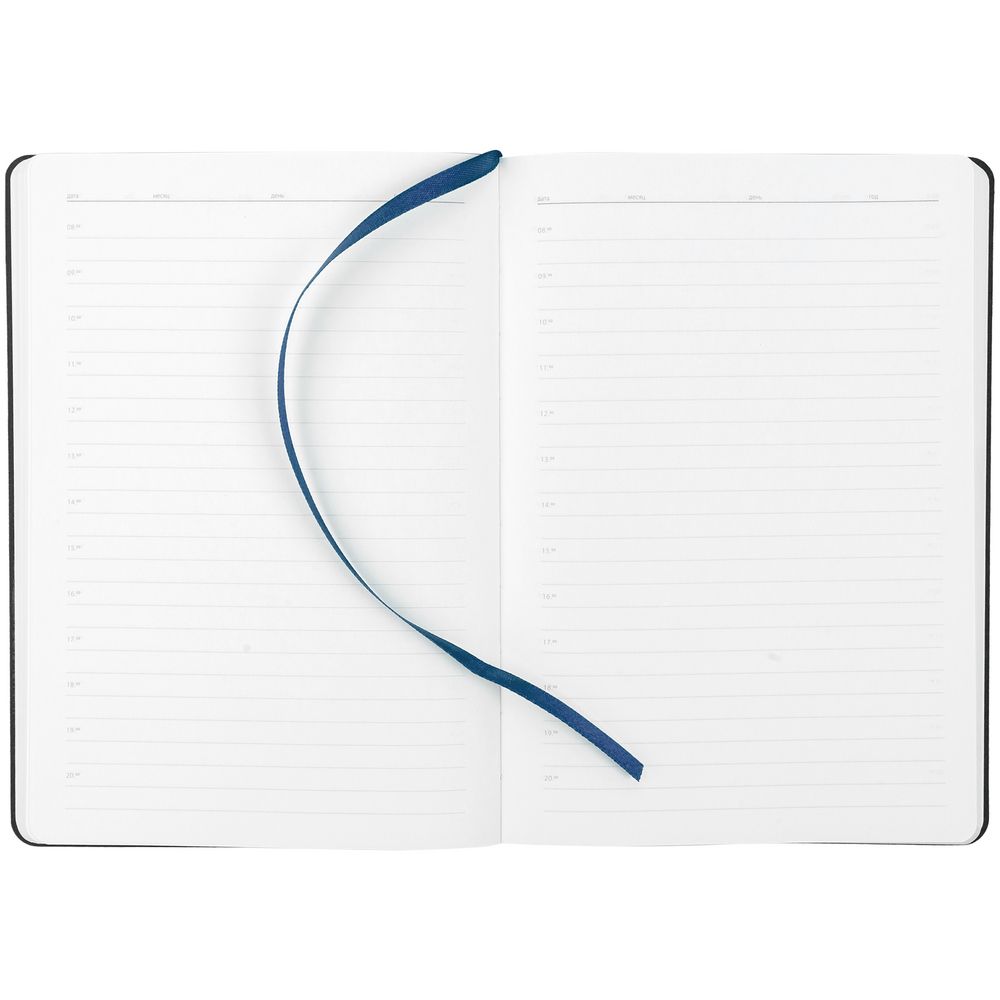 Ежедневник Flex New Brand, недатированный, синий / Миниатюра WWW (1000)