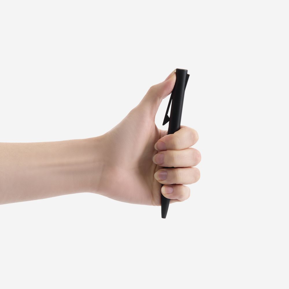 Ручка шариковая Snap, матовая черная / Миниатюра WWW (1000)