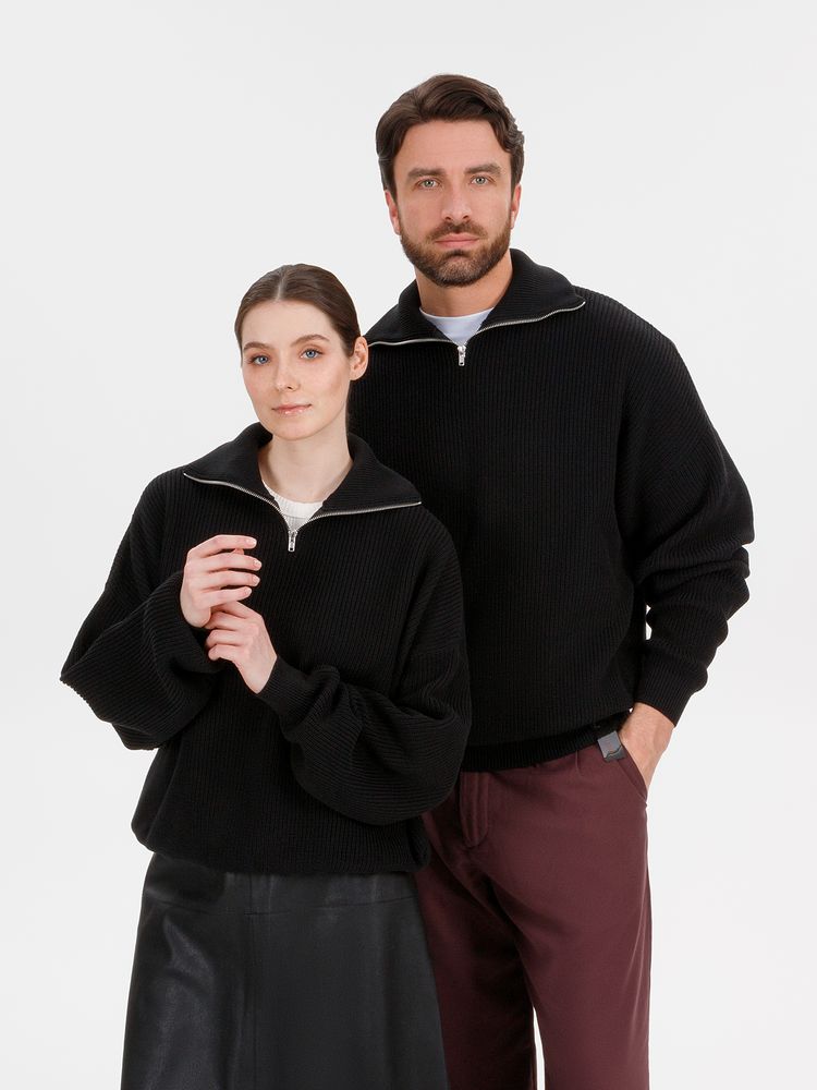 Джемпер Siluetti Birne, черный / Миниатюра WWW (1000)