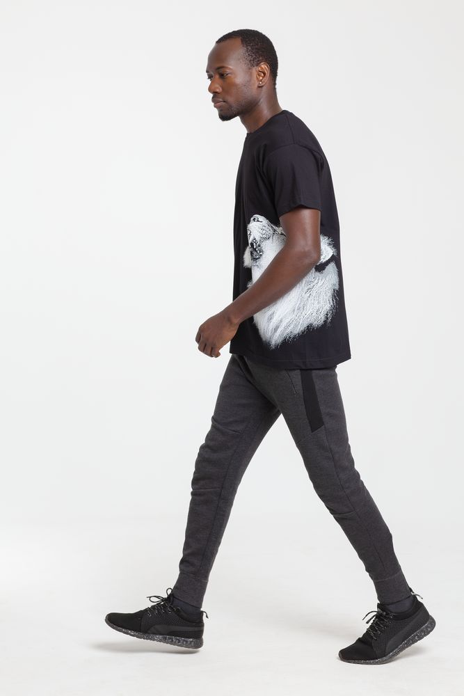 Футболка Like a Lion, черная / Миниатюра WWW (1000)