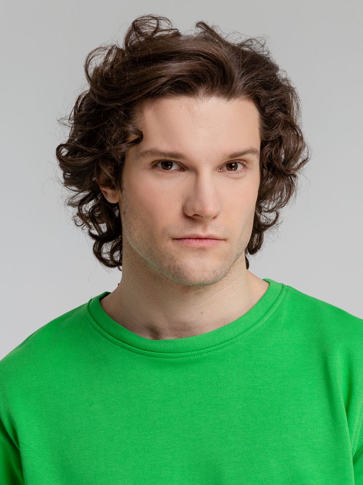 Свитшот унисекс BNC Organic, зеленый / Миниатюра WWW (1000)