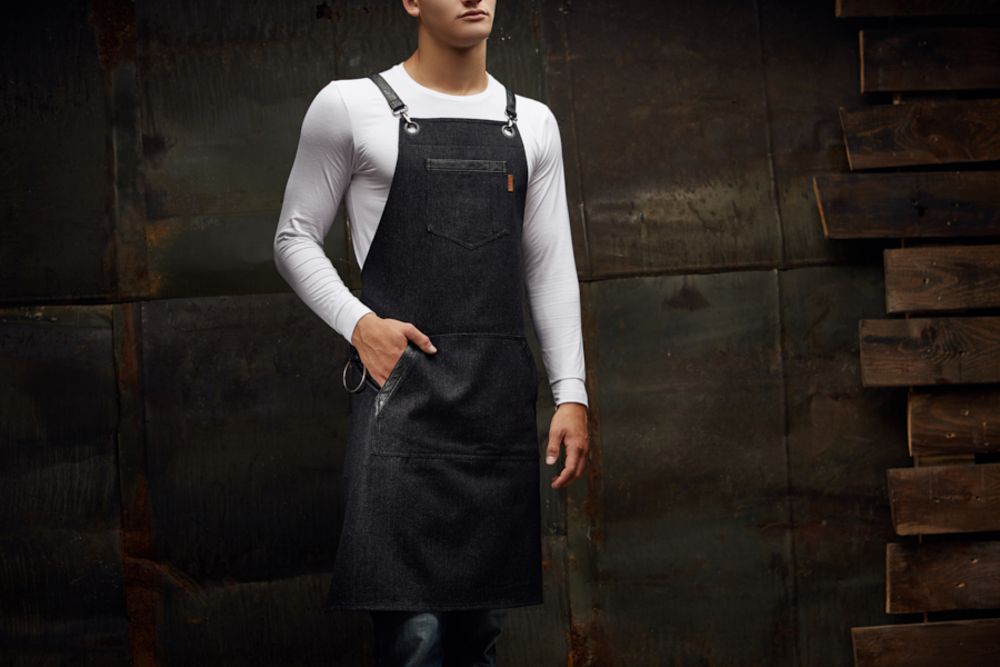 Фартук Craft, ver.2, черный джинс / Миниатюра WWW (1000)