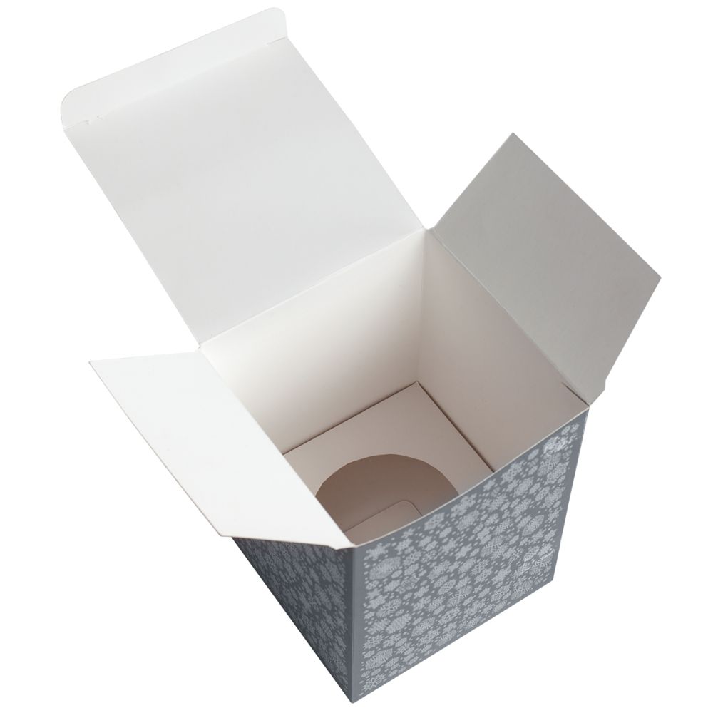 Елочный шар «Скандинавский узор», 10 см, красный / Миниатюра (упак) (1000)