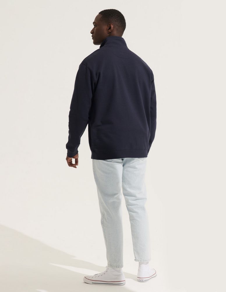 Толстовка унисекс Conrad, темно-синяя / Миниатюра WWW (1000)