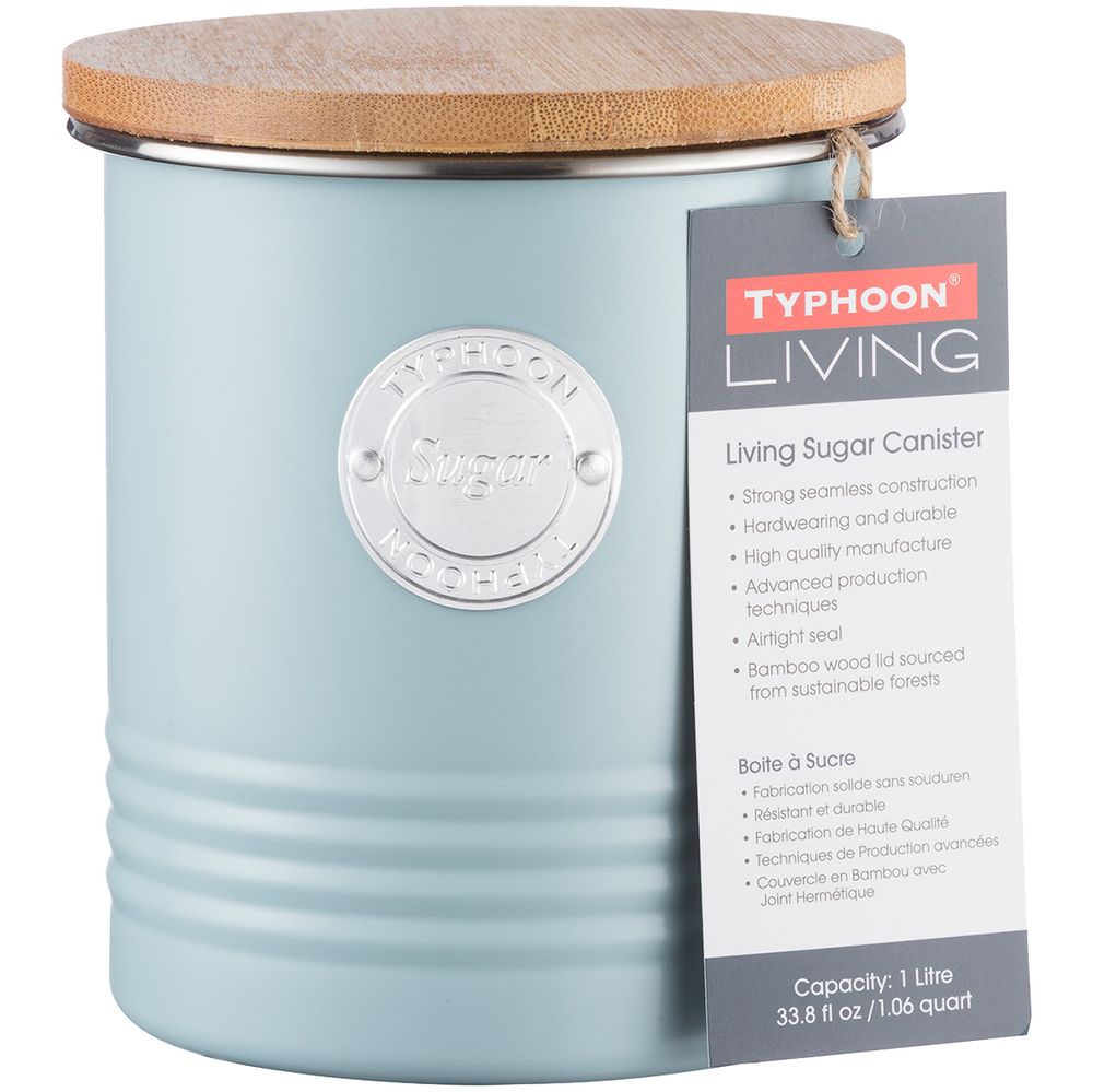 Емкость для хранения сахара Living, голубая / Миниатюра WWW (1000)