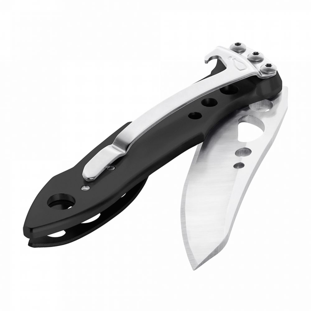 Нож Skeletool KBX, серебристо-черный / Миниатюра WWW (1000)