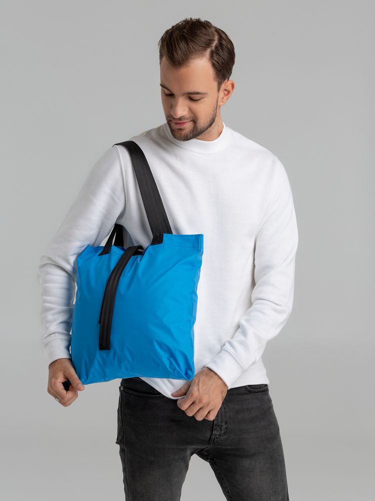 Шопер Manifest Color из светоотражающей ткани, синий / Миниатюра WWW (1000)