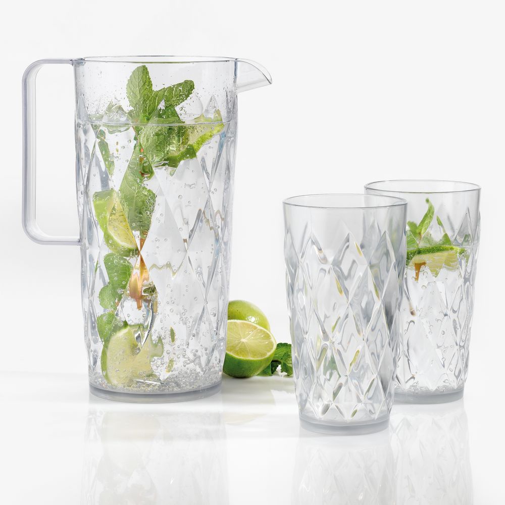 Стакан Crystal, большой, серый / Миниатюра WWW (1000)