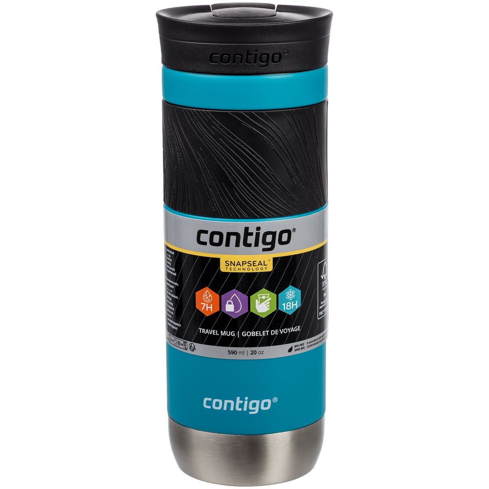 Термостакан Byron 2.0 XL, вакуумный, герметичный, синий / Миниатюра WWW (1000)