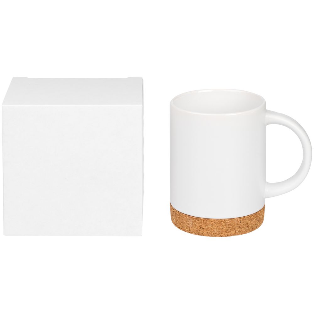 Коробка для кружки Corky, белая / Миниатюра WWW (1000)