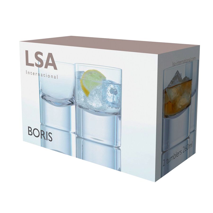 Набор из 2 стаканов Boris / Миниатюра WWW (1000)