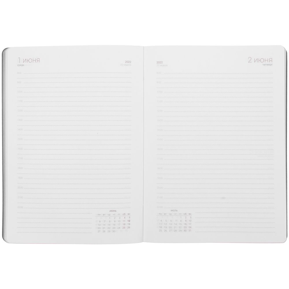 Ежедневник Flexpen Color, датированный, серый / Миниатюра WWW (1000)