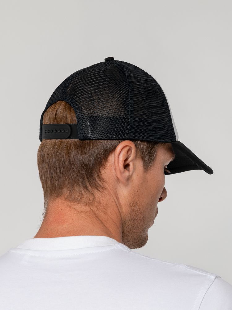 Бейсболка Sunbreaker, черная с белым / Миниатюра WWW (1000)