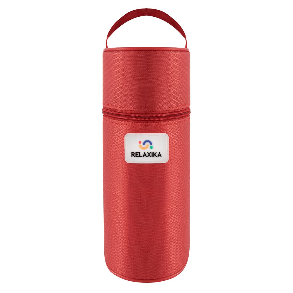 Термос Relaxika Duo 1200 в чехле, стальной / Миниатюра WWW (1000)