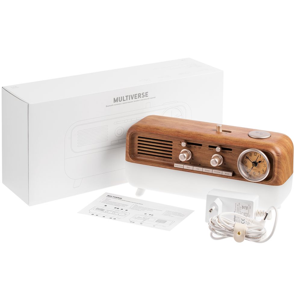 Bluetooth-колонка с часами и подсветкой Multiverse / Миниатюра WWW (1000)