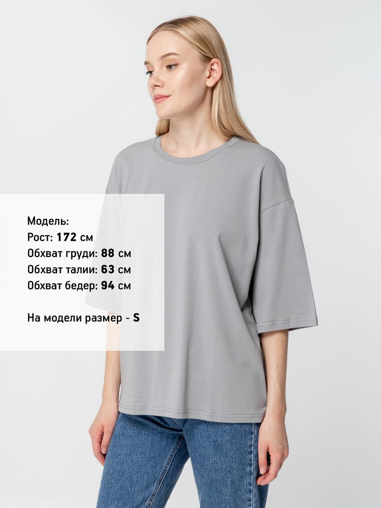 Футболка унисекс оверсайз Street Vibes, серая / Миниатюра WWW (1000)