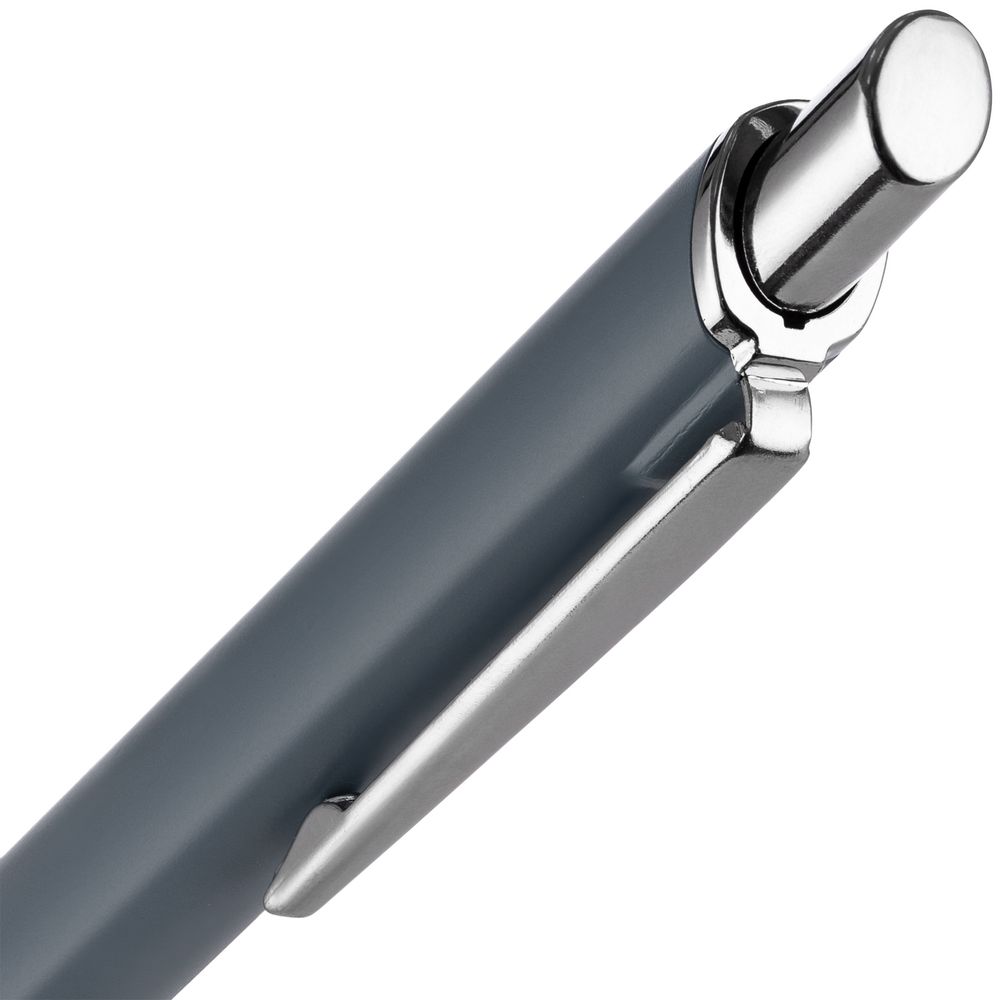 Ручка шариковая Konvent, матовая, серая / Миниатюра WWW (1000)