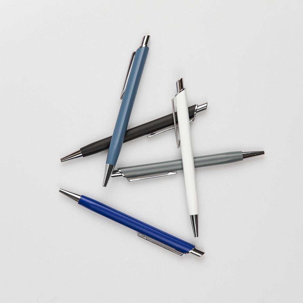 Ручка шариковая Konvent, матовая, белая / Миниатюра WWW (1000)