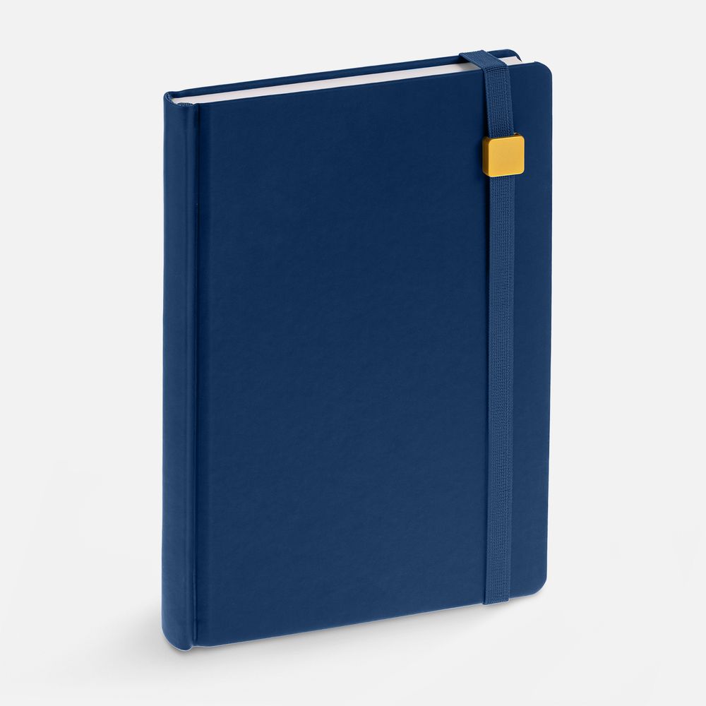 Ежедневник Favor Gold, недатированный, синий / Миниатюра WWW (1000)