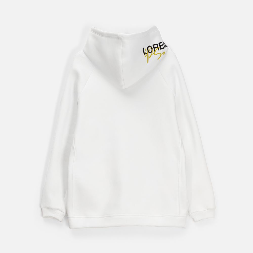 Худи унисекс оверсайз Easy Street, молочно-белое / Миниатюра нанесения (1000)