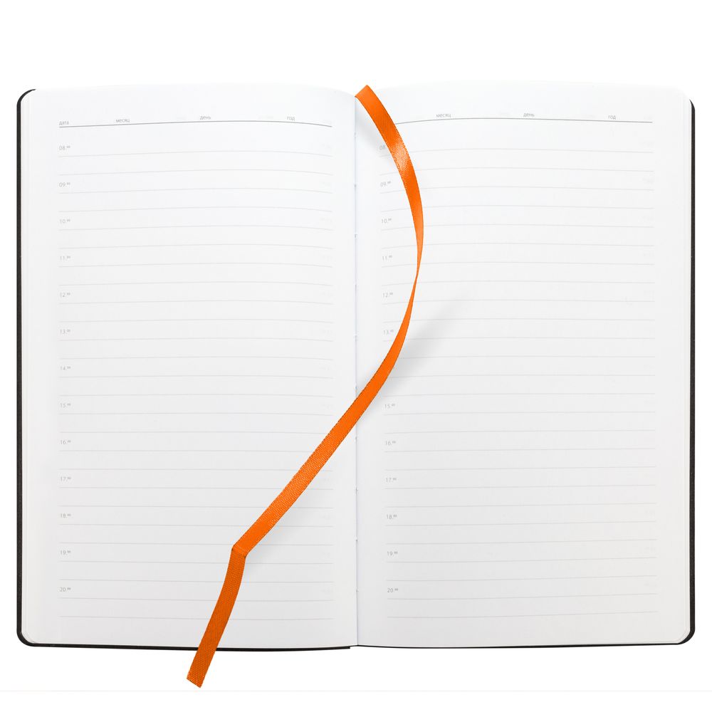 Ежедневник Knit, недатированный, оранжевый / Миниатюра WWW (1000)