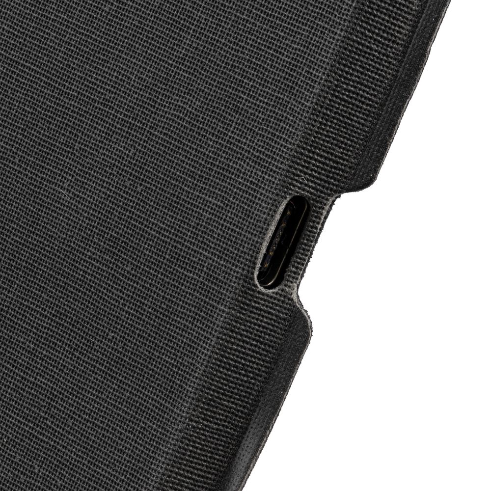 Настольный органайзер с беспроводной зарядкой Oiro, черный / Миниатюра WWW (1000)