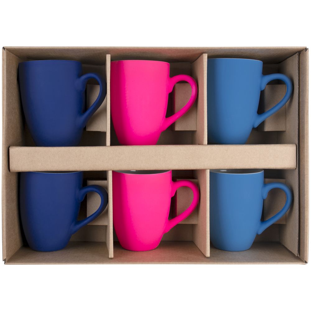 Набор кружек Good Morning c покрытием софт-тач, многоцветный / Миниатюра WWW (1000)