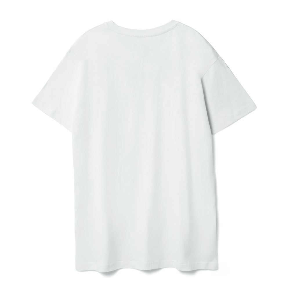 Футболка унисекс T-bolka 140, белая (холодный оттенок) / Миниатюра WWW (1000)