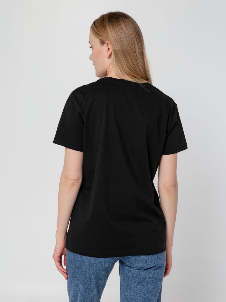 Футболка унисекс T-Bolka 160, черная / Миниатюра WWW (1000)