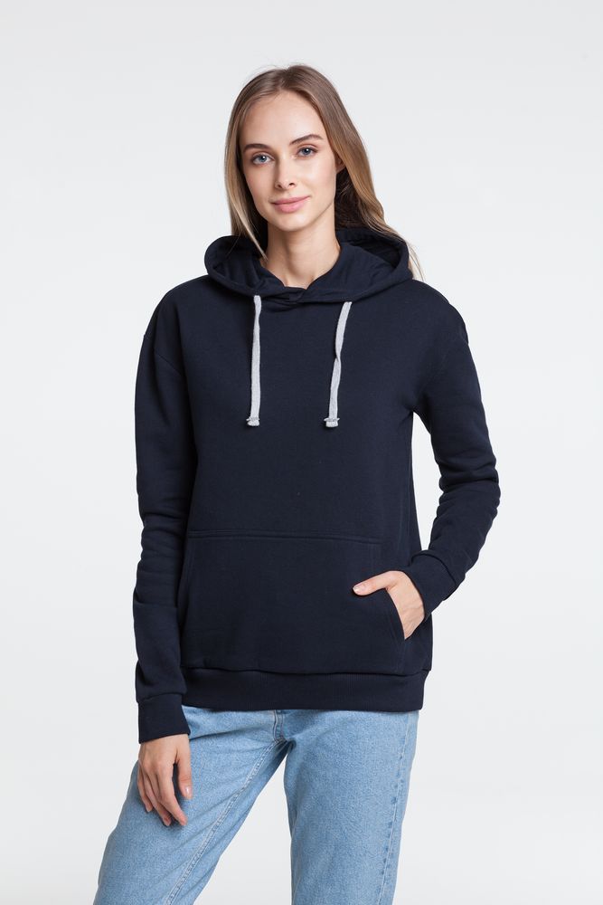 Толстовка с капюшоном Unit Kirenga Heavy, черная / Миниатюра WWW (1000)