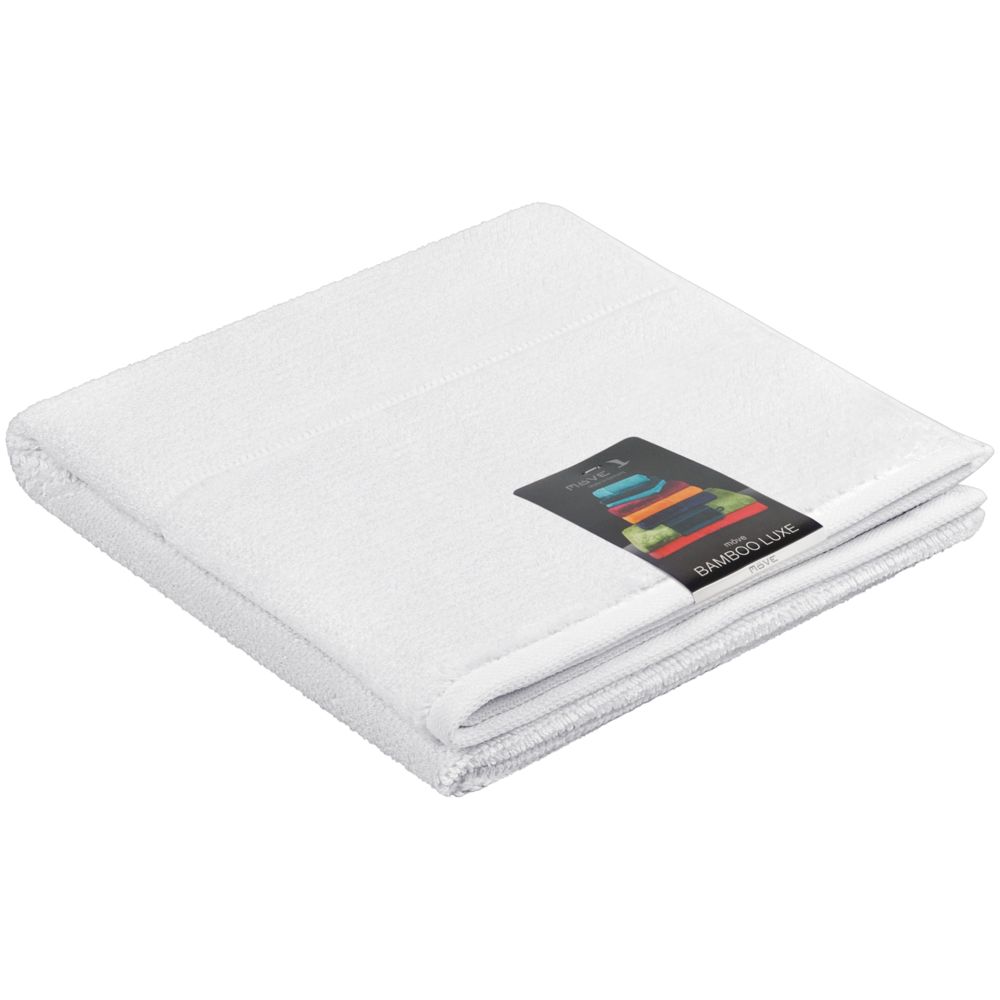Полотенце Bamboo Luxe, среднее, белое / Миниатюра WWW (1000)
