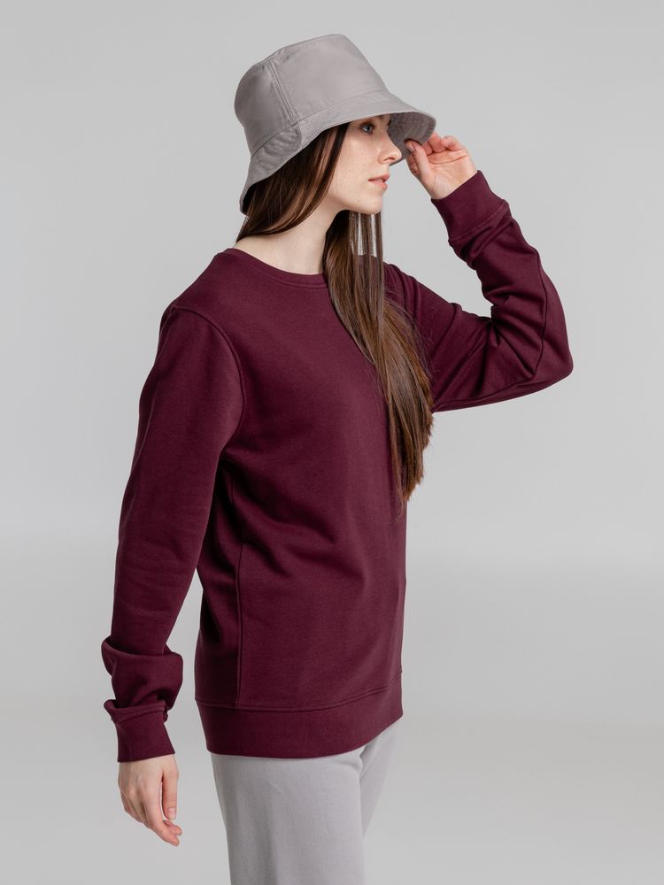 Свитшот унисекс BNC Organic, бордовый / Миниатюра WWW (1000)