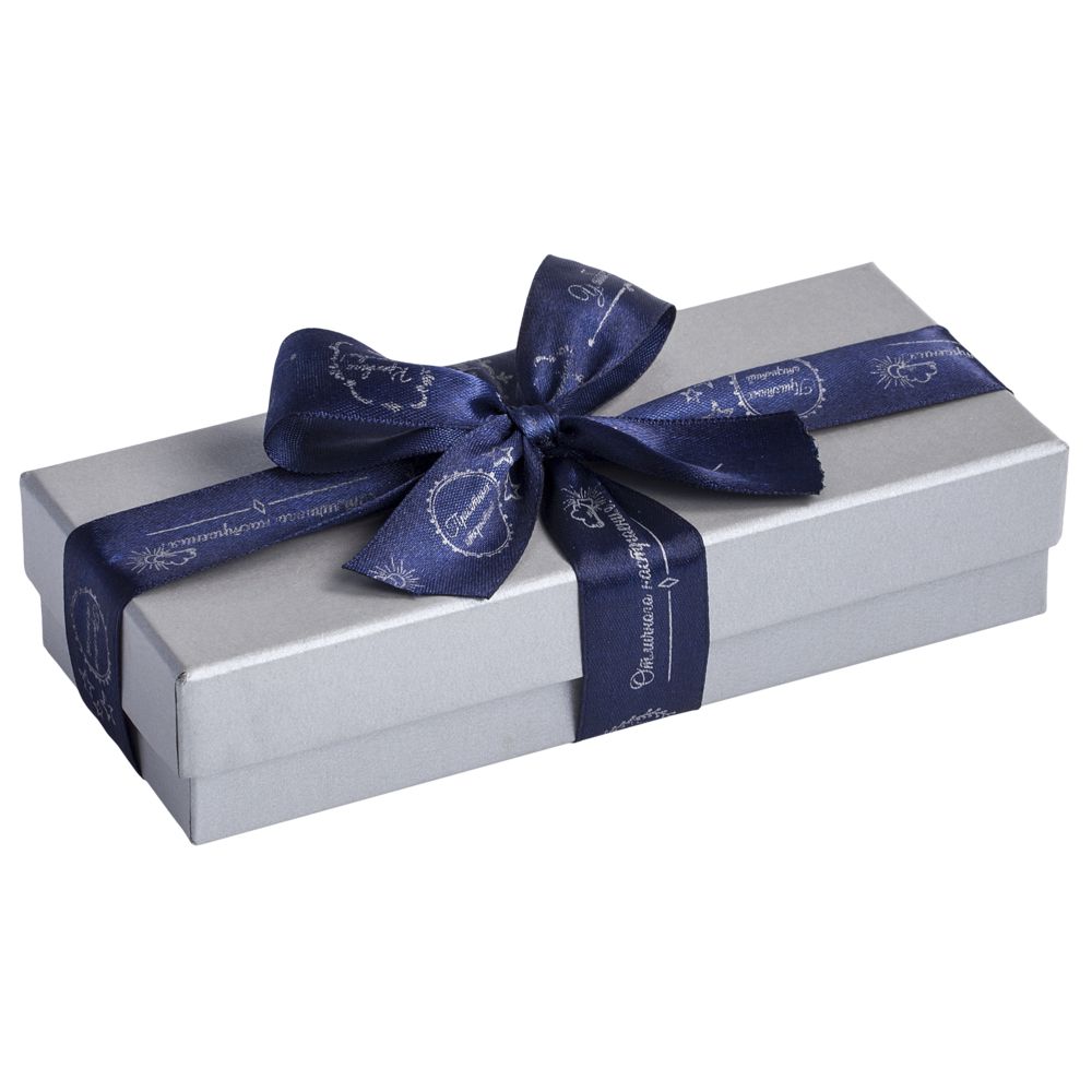 Коробка Mini, серебристая / Миниатюра WWW (1000)