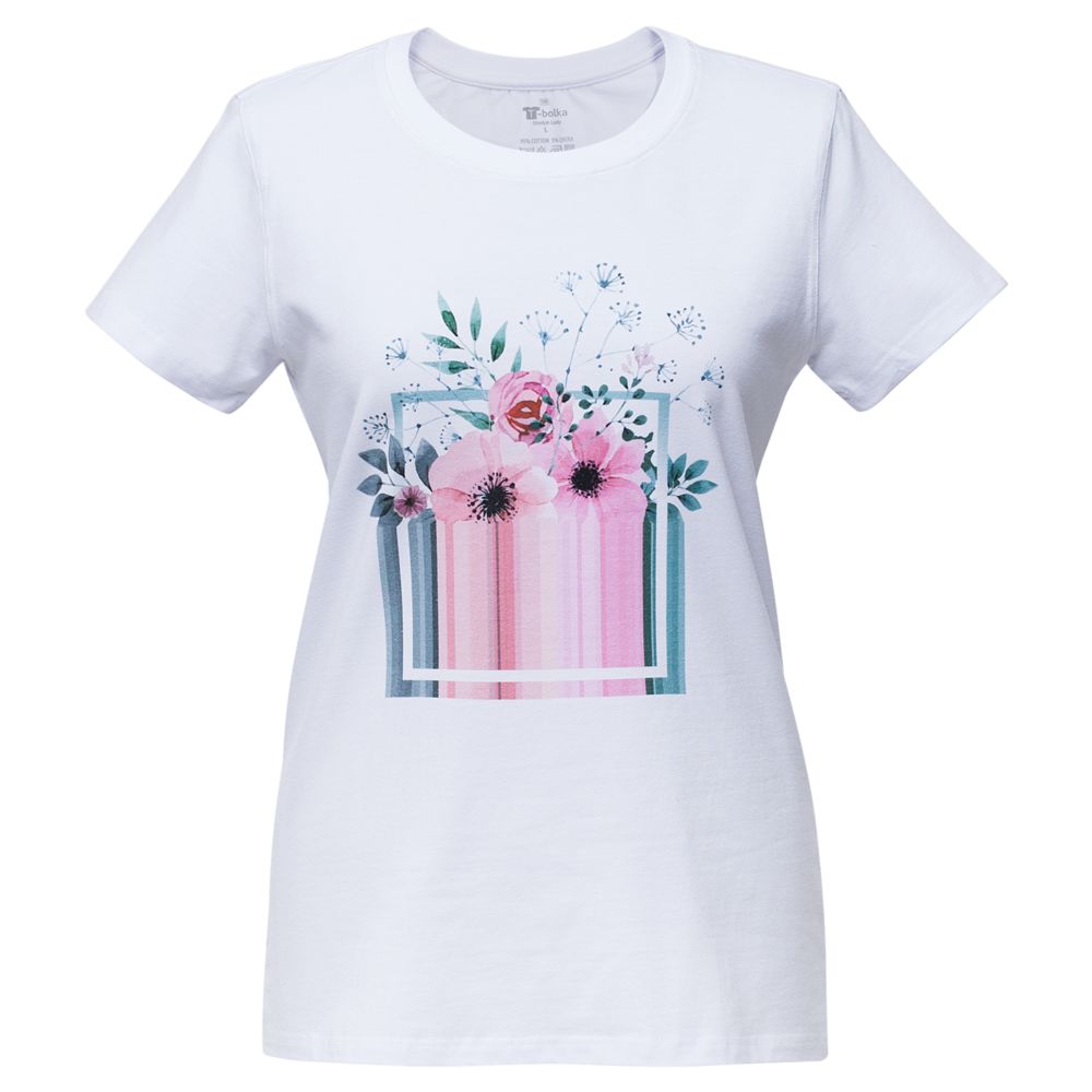 Футболка женская Bloom / Миниатюра WWW (1000)