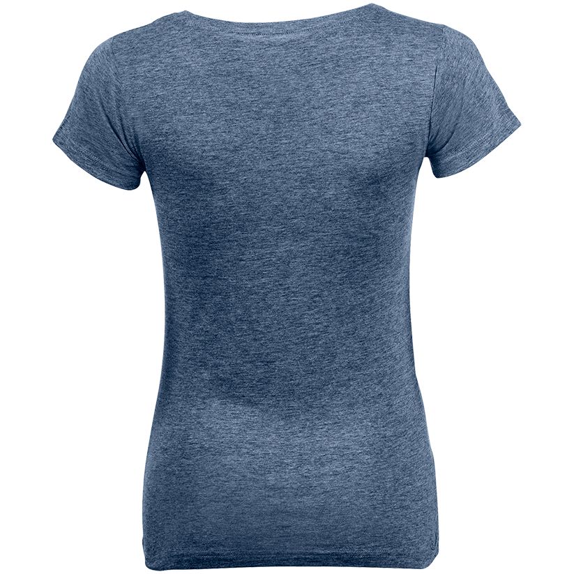 Футболка женская Mixed Women темно-синий меланж / Миниатюра WWW (1000)