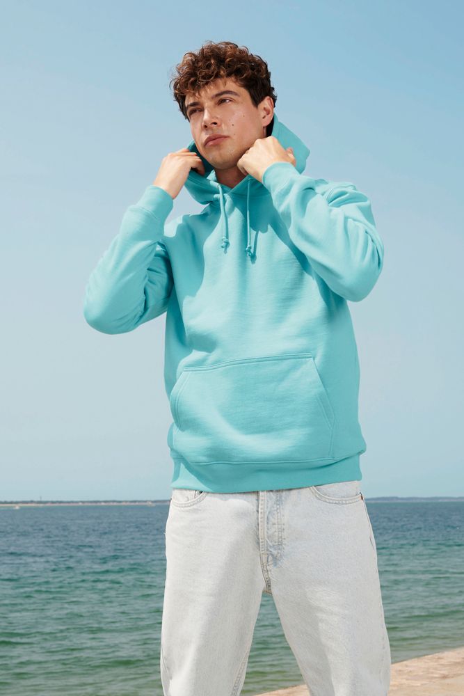 Худи унисекс Condor, голубое (морская волна) / Миниатюра WWW (1000)