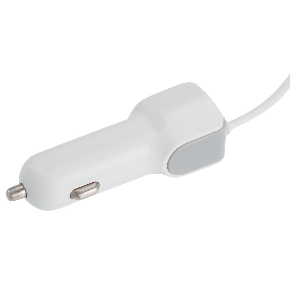 Автомобильное зарядное устройство High Ride, белое / Миниатюра WWW (1000)