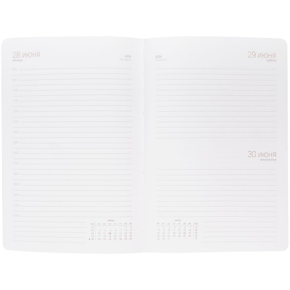 Ежедневник Flexpen Color, датированный, темно-синий / Миниатюра WWW (1000)