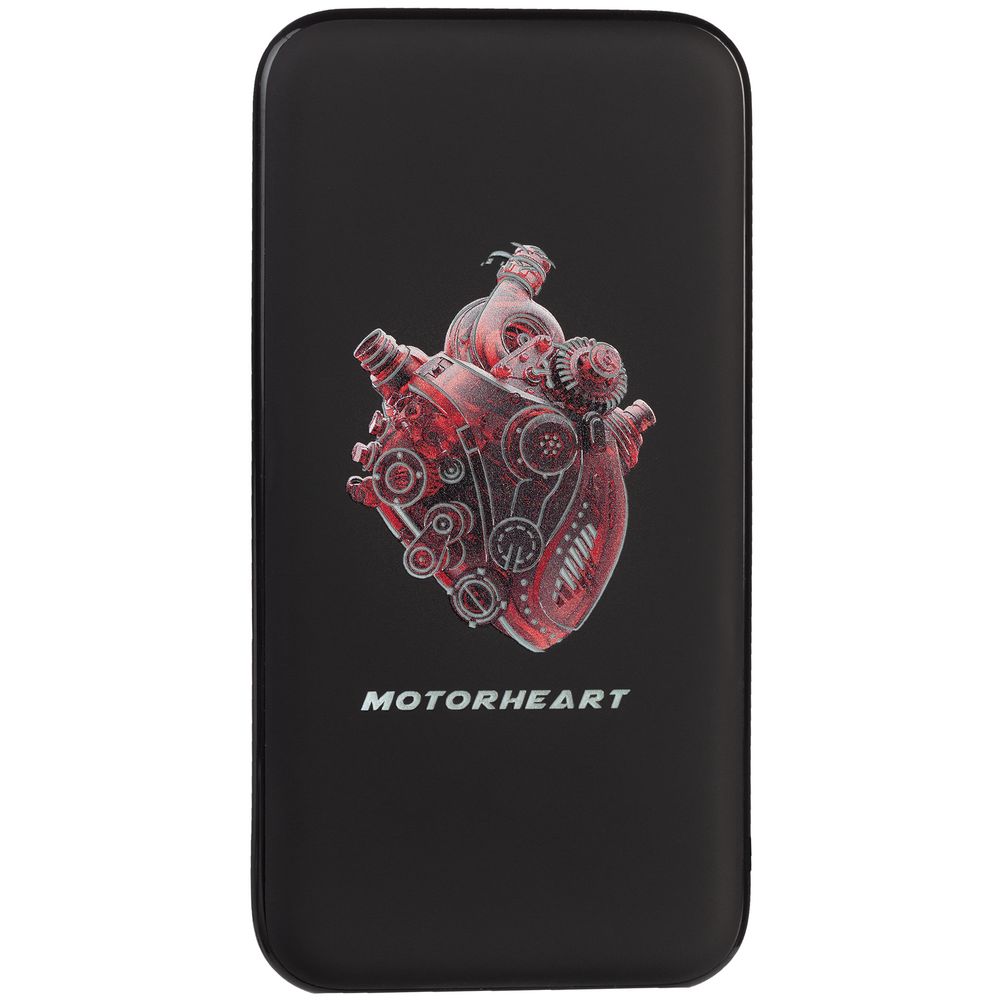 Аккумулятор с подсветкой markBright City, 10000 мАч, черный / Миниатюра WWW (1000)