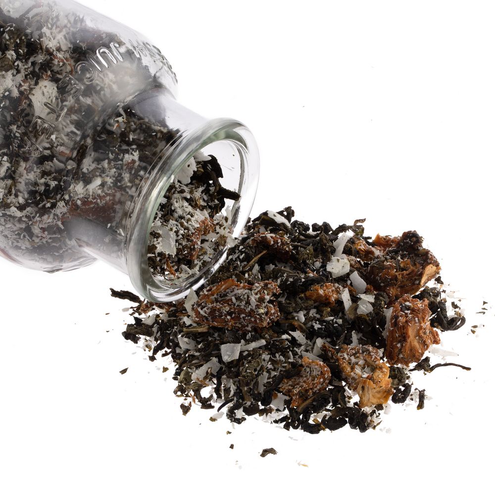 Чай «Сокочай», зеленый с ананасом и кокосом / Миниатюра WWW (1000)