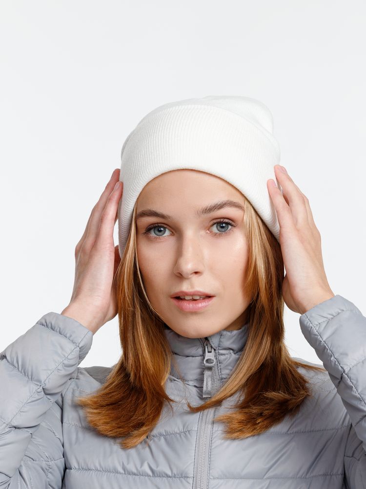 Шапка Urban Flow, молочно-белая / Миниатюра WWW (1000)